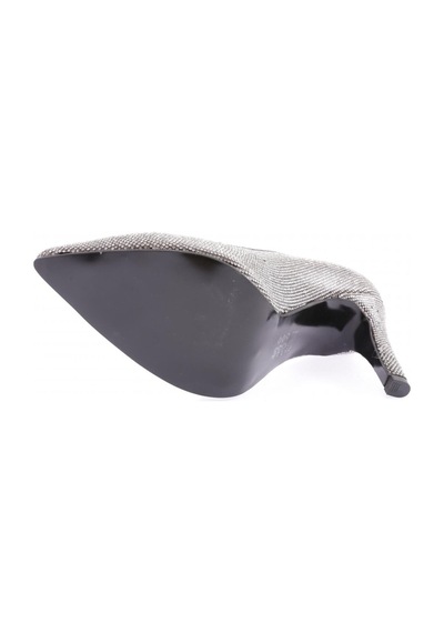 Dgn 1310 23y Kadin Sivri Burun Kristal Taşli Abiye Ayakkabi 1310-2183-R1385 Platin