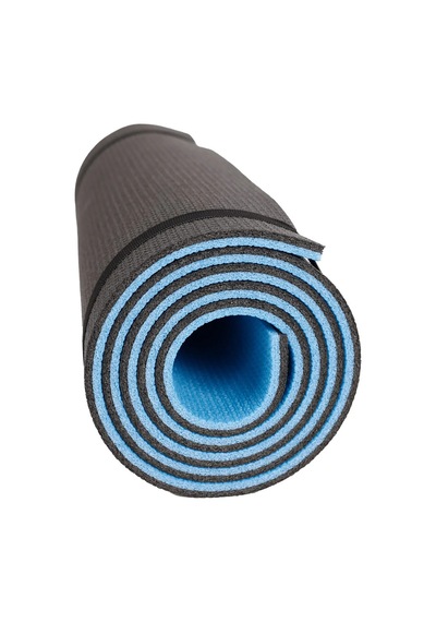 Plus Sport 10 Mm Pilates Ve Yoga Matı Siyah & Mavi Mavi Mavi