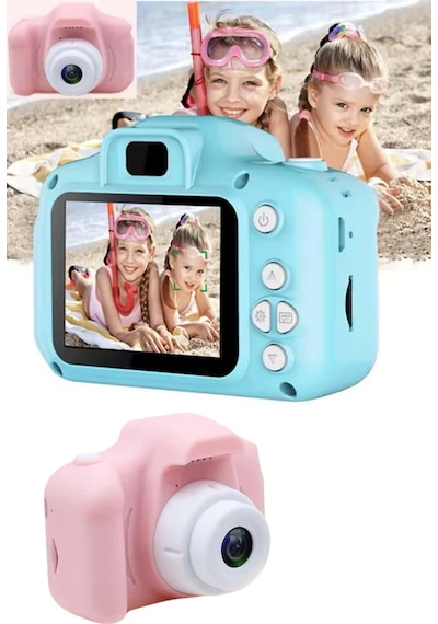 Dijital - 235 - Fotoğraf Makinesi Çocuk Mini 1080p Hd - Csmo-tex - Kaliteli Renkli