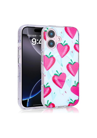 Apple Uyumlu iPhone 16 Plus Kılıf M-safe Şarj Özellikli Zore Stilo Kapak