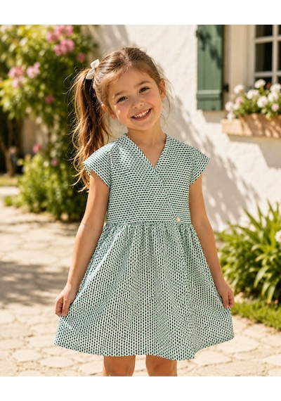 Cresh Kids Kız Çocuk Elbise Yeşil