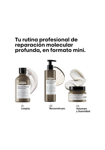L'oréal Professionnel Paris Serie Expert Absolut Repair Molecular Yıpranmış Saçlar İçin Durulanmayan Maske 150 Mi
