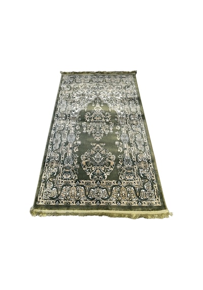 Seccade Dokuma Halı Seccade Püsküllü 80x125 Haki