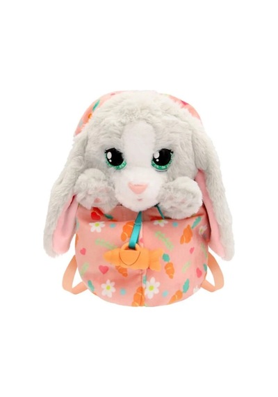 Sevimli Peluş Tavşan 20 Cm Sesli Oyun Arkadaşı