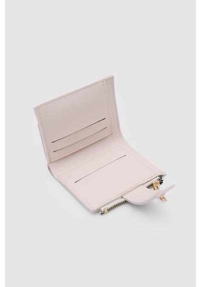 Shule Bags Payer Çıtçıtlı Kadın Cüzdan Pembe