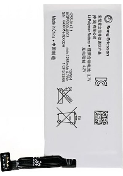 Sony Xperia Go St27i Batarya Pil Agpb009-a003