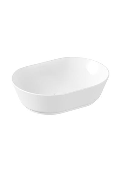 VitrA Geo 7427B403-0016 Oval Çanak Lavabo. VitrA Clean. 55 CM. Be