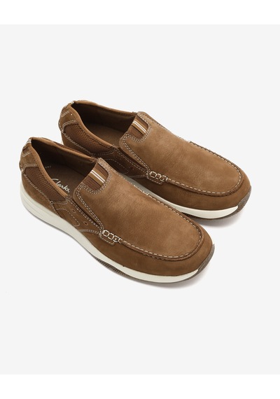Clarks Sailview Step Light Tan Nubuck Erkek Bej Günlük Ayakkabı 26176975 Bej