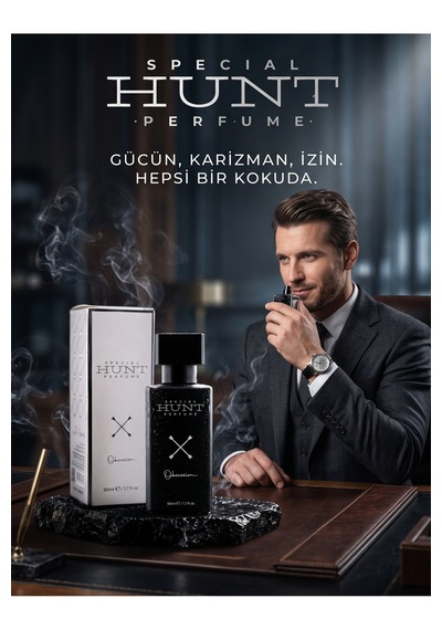 Special Hunt Obsession Erkek Parfümü 50 Ml Edp Aromatik - Odunsu