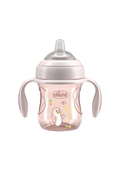 Chicco Yumuşak Uçlu Geçiş Bardağı 4 Ay Kız 00006911150000 Pink