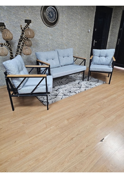 Siyah Boyalı Bahçe - Balkon - Mutfak Çay Seti Takımı Bahçe Koltuk 001 Siyah Boyalı Bahçe - Balkon - Mutfak Çay Seti Takımı Bahçe Koltuk 001