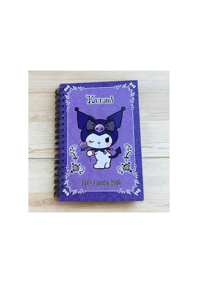 Bak Gel Al Kuromi Mor Günlük Planlayıcı Defter - Şık Ve Eğlenceli Tasarım - Bgakuromi001