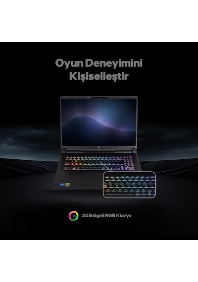 Game Garaj Slayer5 9XL-5080 C3 U9-275HX 64 GB 2 TB RTX5080 17" Free Dos Dizüstü Oyuncu Bilgisayarı