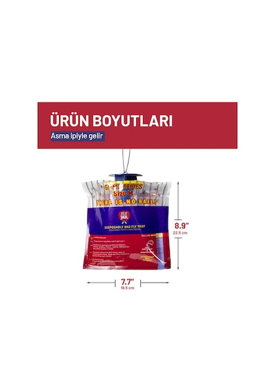 2 Adet Fly Jail - M KARASİNEK TUZAĞI