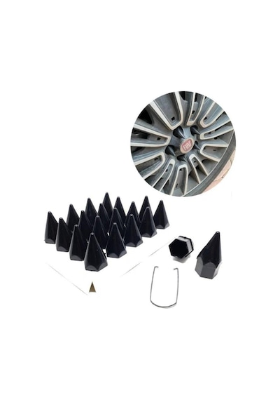 Bijon Kapağı Sivri Mermi Sökme Aparatlı Siyah 17 Mm.