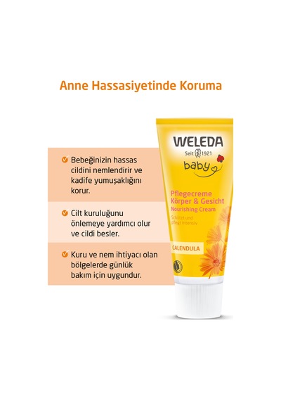 Weleda Calendula Organik Vücut Kremi 75 ml