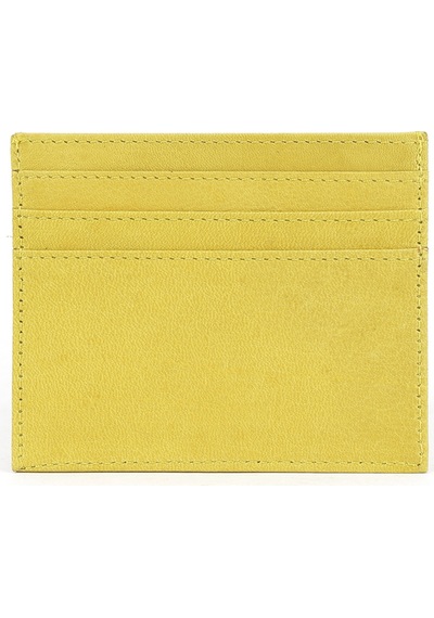 Ziya, Unisex Hakiki Deri Kartlık 1539852z05 Sarı 1539852z05 530 Sarı