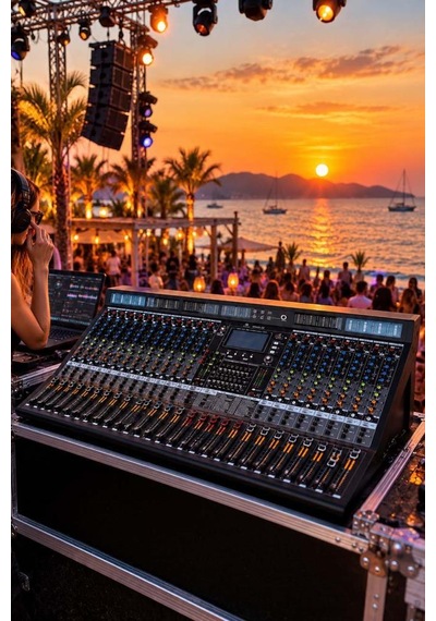Maxword Rich-22 Ses Mikseri 22 Kanal 4 Aux G1 G2 Usb Kayıt Grup Efekt Deck Mixer