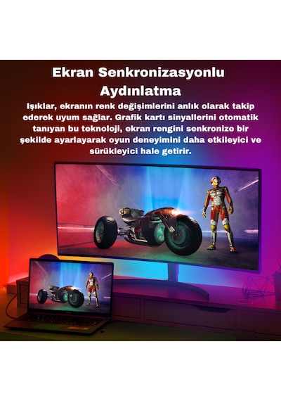 Bilgisayar Ambilight Işığı Görüntüye Duyarlı Ambilight Led