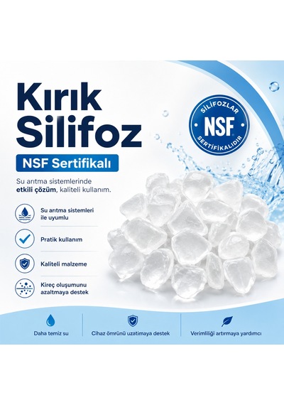 Kırık Silifoz Su Arıtma Malzemesi Nsf Sertifikalı 701007115