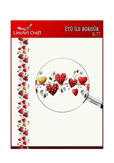 Ütü İle Bordür Rubon Transfer 5
