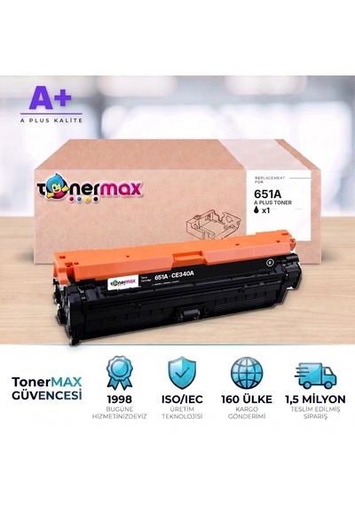 Hp 651a Ce340a Siyah Uyumlu Toner A Plus / Laserjet Enterprise 700 Color Mfp M775