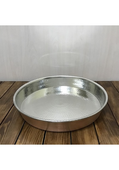 Bakır Fırın Tepsisi 35 CM Bakır
