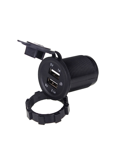 Space Çakmaklık Çift Usb'li Soket 12-24 V