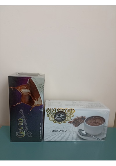 Gano Schokolade 600 G + Ganocafe Shokorico 345 G