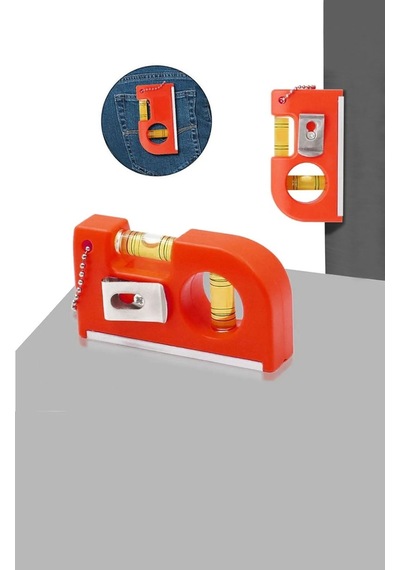 Cep Tipi Su Terazi Mıknatıslı Mini Su Terazisi 85 Mm Mft. 8,5 Cm