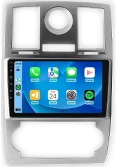Aln Chrysler 300 C 2005-2010 4gb Ram 64gb Hafıza 8 Çekirdek Carplay Android Multimedya 9"