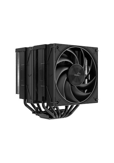 Sama A60b, Black, 2x120mm Mono Fan, Kule Tipi Hava Soğutma, 6 Adet Gelişmiş Siyah Kaplamalı Bakır Isı Borusu, Cpu Tek Renk Sama A60b, Black, 2x120mm Mono Fan, Kule Tipi Hava Soğutma, 6 Adet Gelişmiş Siyah Kaplamalı Bakır Isı Borusu, Cpu Tek Renk