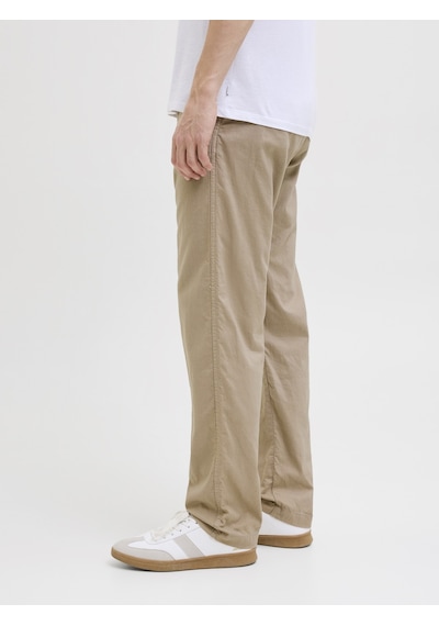 Jack & Jones Jack Jones Keten Rahat Kesim Erkek Pantolon 12274977 Krem