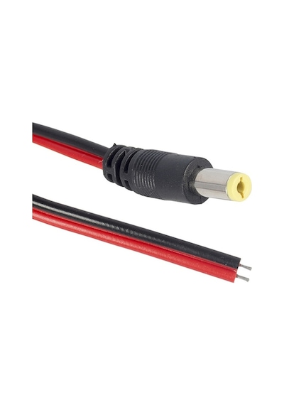 Tk 34 Fiş Kablolu Tek Uçlu Kamera İçin (Dc Power Jack Kablolu) SL-DC552