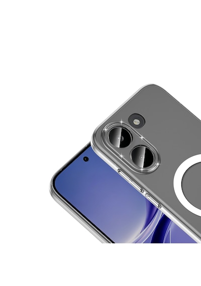 Xiaomi Poco X8 Pro Kamera Korumalı M-safe Şarj Özellikli Şeffaf London Sert Pc Kapak