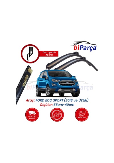 Ford Ecosport Maxtel Muz Silecek Takımı 2018 ve Üzeri