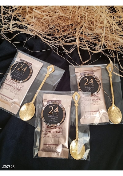 Farklı Market Öğretmenler Günü Altın Kaşık Kahve 7 Adet