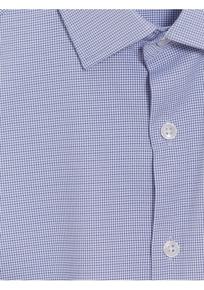 Lcw Busıness Lacivert Slim Fit Ekose Erkek Gömlek