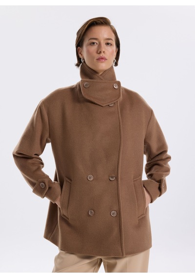 Fabrika Camel Kadın Oversize Kaban F5wl-kbn0139
