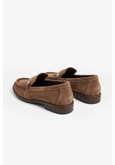 Louis Cardy Monroe Sigaro Süet Deri Kadın Loafer