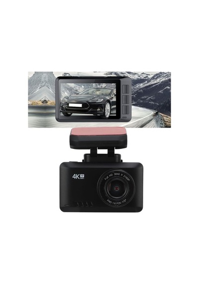 4k Çift Kamera Araba Dashcam Wifi , Gece Görüşlü, 170 Geniş Açılı Suya Dayanıklı Araç Kamerası