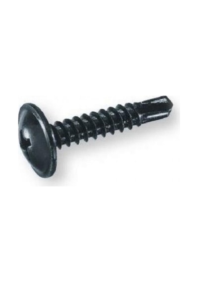 Rysb 3.9x22 Mm 100 Adet Siyah Pul Başlı Matkap Uçlu Vida Otomatik Vida