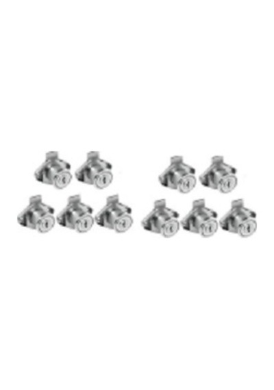 Oval Çekmece Ve Dolap Kilitleri 10 + 2 Adet 0.30 Mm