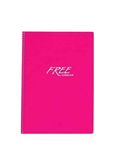 Keskin A4 60 Yp.düz Pp Kapak Free Defter Çok Renkli