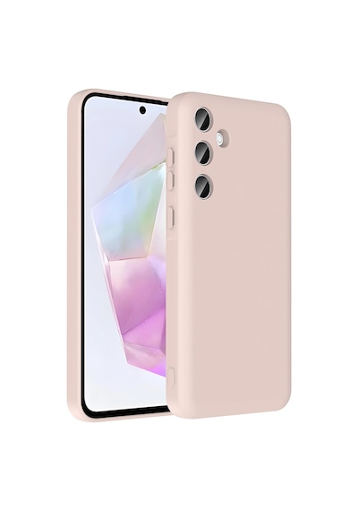 Galaxy Uyumlu A56 Kılıf Kamera Korumalı Kartlık Hazneli Zore Vitra Kapak Çok Renkli