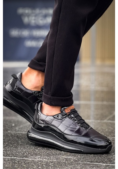 Ch179 Rst Sporty Runner Erkek Ayakkabı Sıyah Siyah