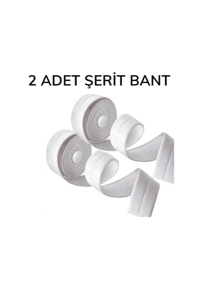 2'Li Su Sızdırmaz Banyo Mutfak Lavabo Küvet Izolasyon Şerit Bant