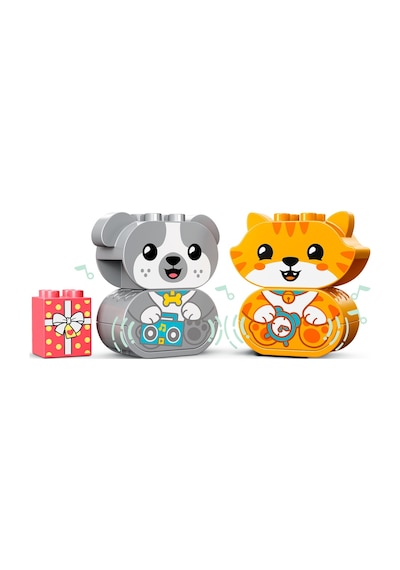 LEGO® Duplo 10977 Sesli İlk Yavru Köpeğim ve Yavru Kedim 22 Parça