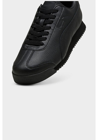Puma Roma Beyaz Hakiki Deri Erkek Sneaker Siyah