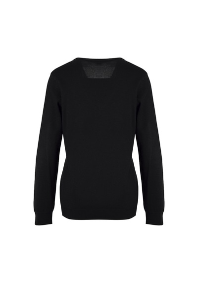 Limon Siyah Kadın V Yaka Slim Fit Kazak Ml5wl-kzk9009